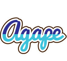 Agape raining logo