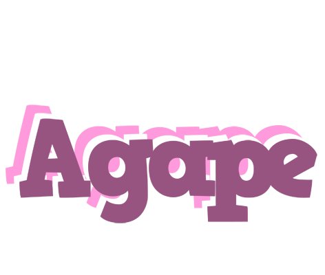 Agape relaxing logo