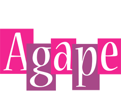 Agape whine logo