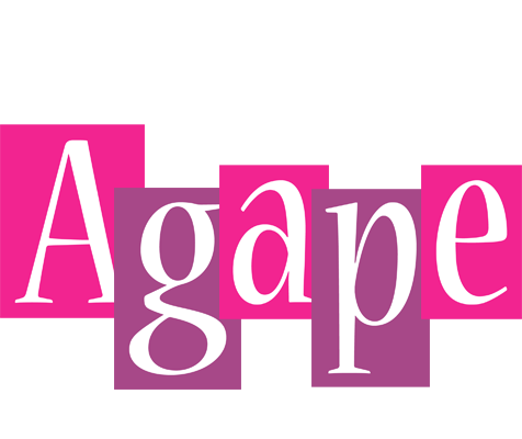 Agape whine logo