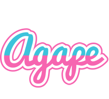 Agape woman logo