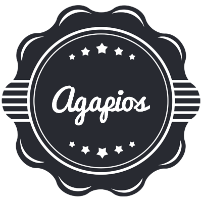 Agapios badge logo