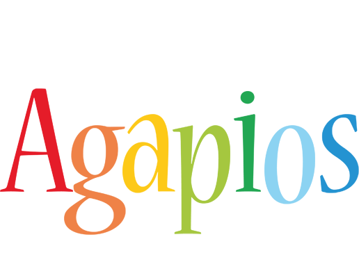 Agapios birthday logo
