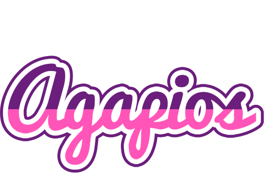 Agapios cheerful logo