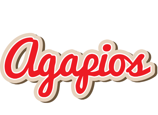 Agapios chocolate logo