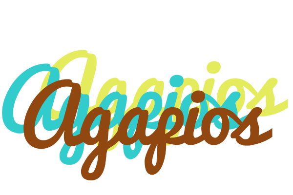 Agapios cupcake logo