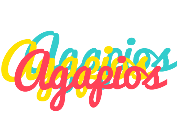 Agapios disco logo