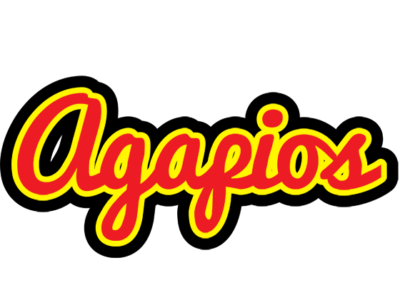 Agapios fireman logo