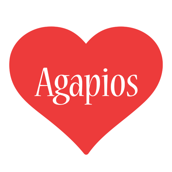 Agapios love logo