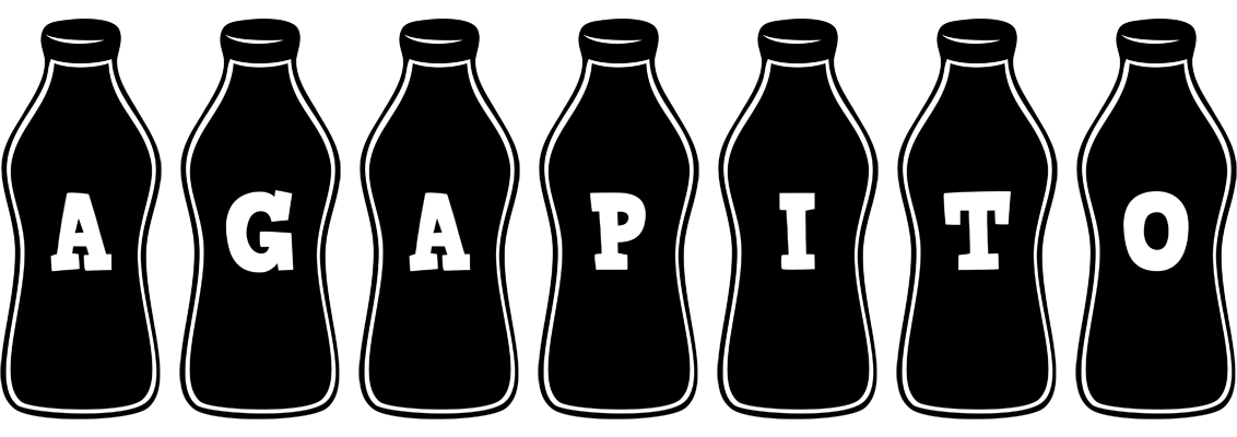 Agapito bottle logo