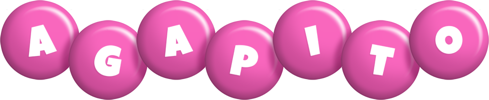 Agapito candy-pink logo