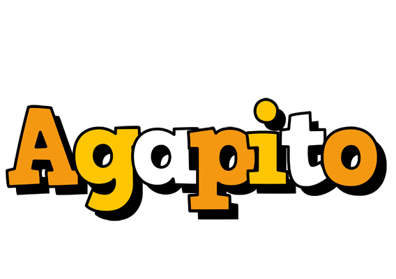 Agapito cartoon logo