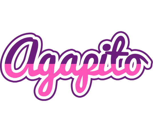 Agapito cheerful logo
