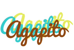 Agapito cupcake logo