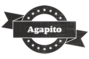 Agapito grunge logo