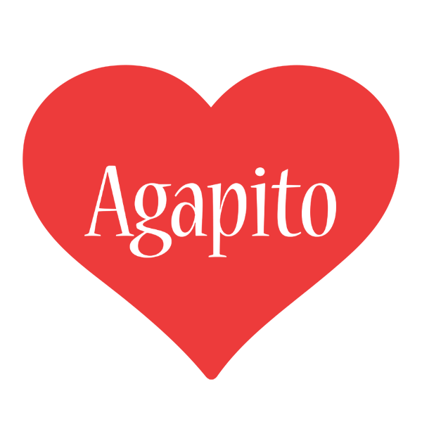 Agapito love logo