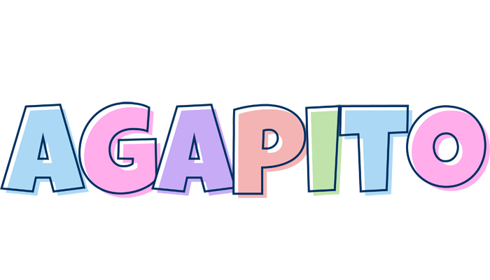 Agapito pastel logo