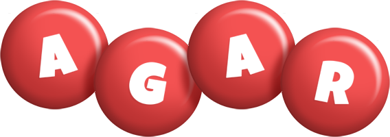 Agar candy-red logo