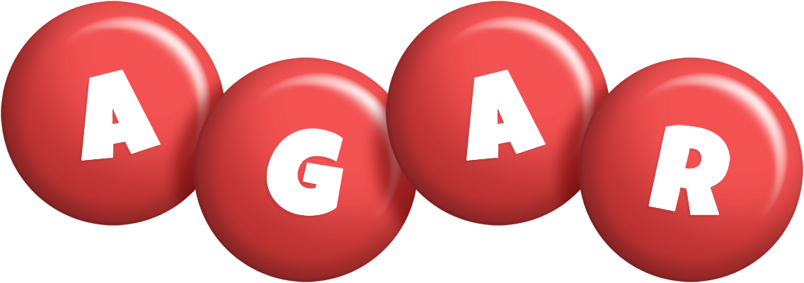 Agar candy-red logo