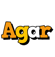 Agar cartoon logo