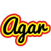 Agar flaming logo