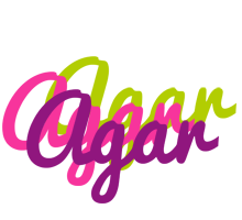 Agar flowers logo