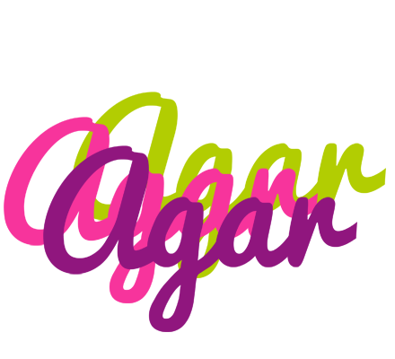 Agar flowers logo
