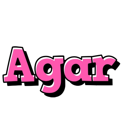 Agar girlish logo