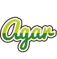 Agar golfing logo