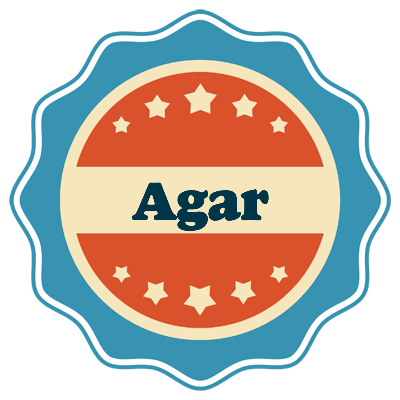 Agar labels logo