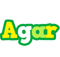 Agar soccer logo