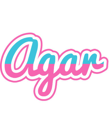 Agar woman logo