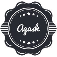 Agash badge logo