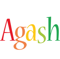 Agash birthday logo