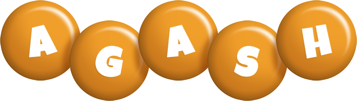 Agash candy-orange logo