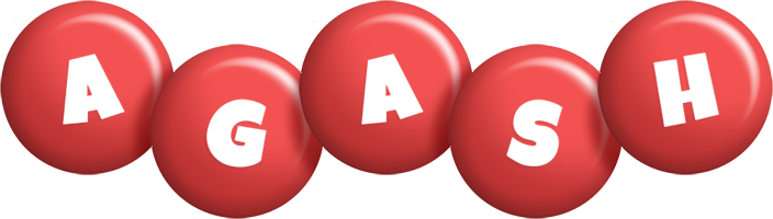 Agash candy-red logo