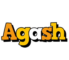 Agash cartoon logo