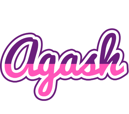 Agash cheerful logo
