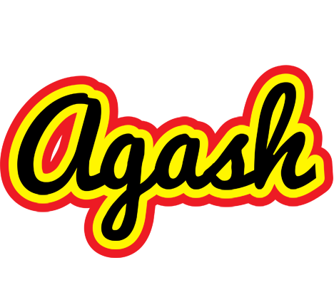 Agash flaming logo
