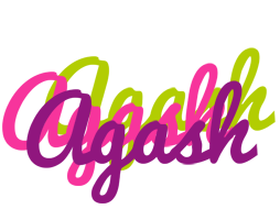 Agash flowers logo