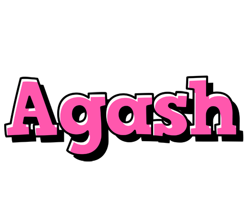 Agash girlish logo