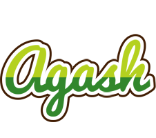 Agash golfing logo