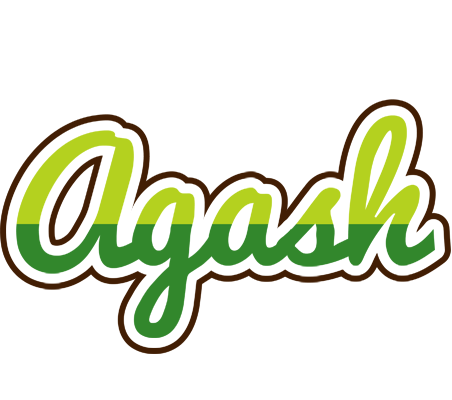 Agash golfing logo