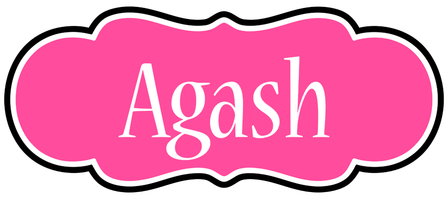 Agash invitation logo
