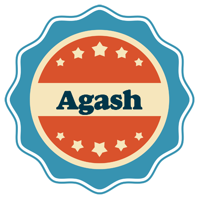 Agash labels logo