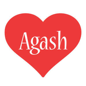 Agash love logo