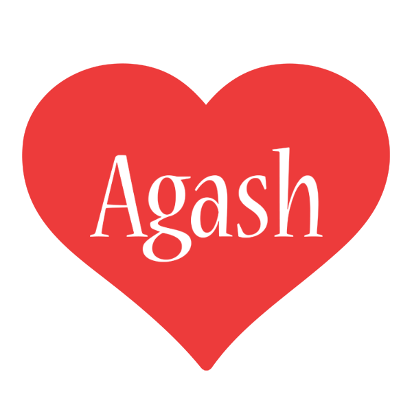 Agash love logo