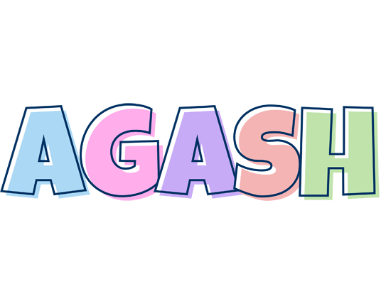 Agash pastel logo