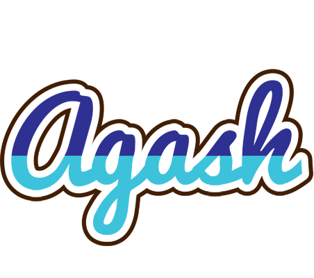 Agash raining logo