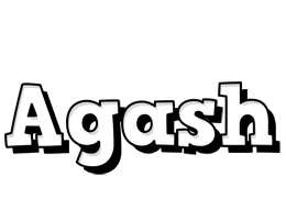 Agash snowing logo